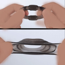 (Locking ring C combination) 4pcs Delay Cock Ring Set - Extended Pleasure for Men