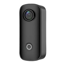 SJCAM Cámara de Acción C100  4K, Resistente Al Agua Hasta 30 M, WiFi 2.4G, Cámara Deportiva EIS para Bicicletas y Motocicletas A