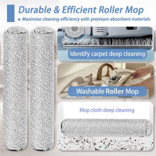 Accesorios de Reemplazo para Qrevo Curv 2 Robot Aspirador Cepillo Bolsa de Polvo Filtro Rodillo Reemplazo Piezas