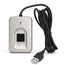 Voor Windows 10 11 Hello Biometrische Vingerafdrukscanner Wachtwoordvrije Vingerafdrukscanner Automatische Driver Installatie Zilver
