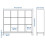 IKEA KALLAX 12 Cube Unit with Underframe 147x129cm 3