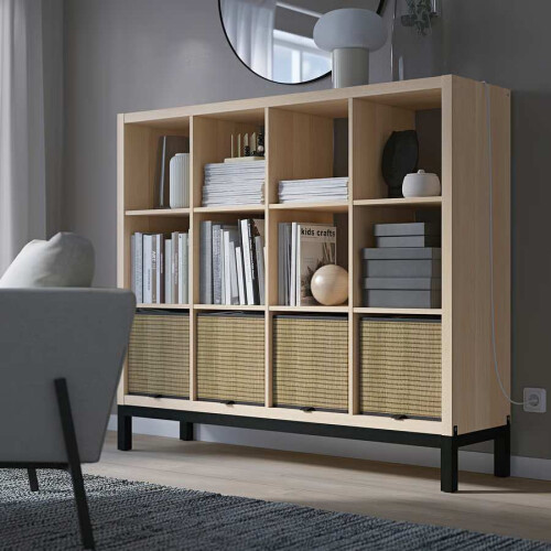 IKEA KALLAX 12 Cube Unit with Underframe 147x129cm 1
