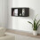 ikea 2-Cube Storage Unit 77x41cm-Black-brown 1