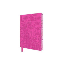 Lucy Innes Williams Pink Garden House Artisan Art Pocket Notebook Flam