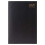 2027 A4 Diary Hardback Week to View 3185 - Black 1