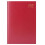 2027 A4 Diary Hardback Week to View 3185 - Red 1