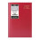 2027 A5 Diary Hardback Day a Page Full Sat/Sun 3282 - Red 1