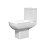 NES Home Rimless Close Coupled Toilet With Seat & Cistern 7