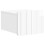 VidaXL vidaXL Wall-Mounted Bedside Cabinet with Drawer 2 pcs High Gloss White 3