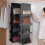 2PCS Handbag Hanging Storage Bag Storage Hanging Bag Non-Woven Multi-Layer Wardrobe Storage Dustproof Storage Bag 5