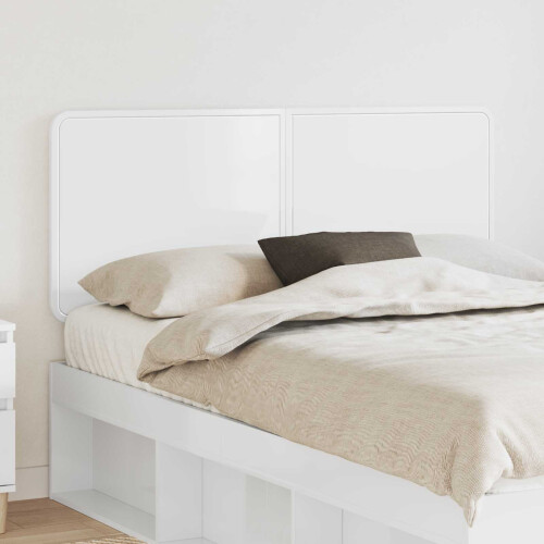 VidaXL vidaXL Headboard Gloss White Engineered wood