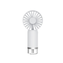 (White-3, 168*77*48mm) Tragbarer USB-Handlüfter, klappbar, leistungsstark, ideal für Camping, Reise & Outdoor