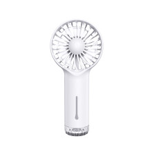 (Ivory White-1, 168*77*48mm) Tragbarer USB-Handlüfter, klappbar, leistungsstark, ideal für Camping, Reise & Outdoor