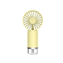 (beige-2, 168*77*48mm) Tragbarer USB-Handlüfter, klappbar, leistungsstark, ideal für Camping, Reise & Outdoor