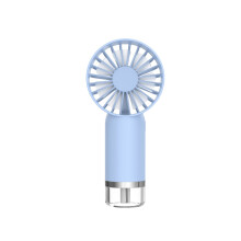(blue-2, 168*77*48mm) Tragbarer USB-Handlüfter, klappbar, leistungsstark, ideal für Camping, Reise & Outdoor