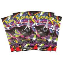 Pokemon Trading Card Booster Pack Abyss Eye English Pitch Black - 4 Booster Packs