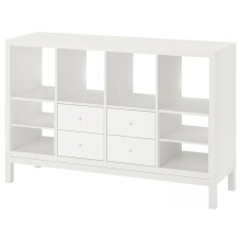 ikea 8 Cube Unit with Drawers & Shelves 147x94cm