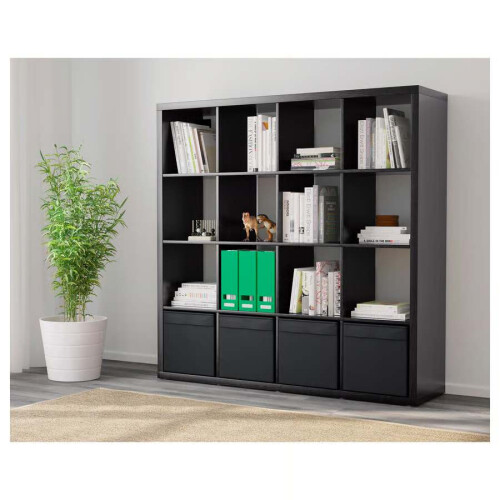 ikea  16-Cube Unit with 4 DRÖNA Boxes 147x147cm