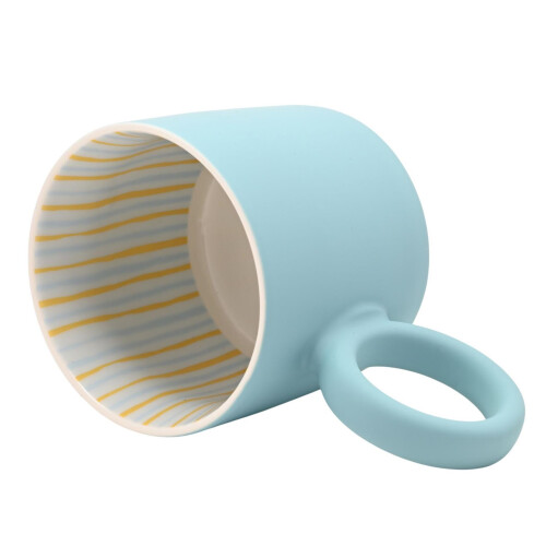 Celebrations Best Grandad Mug Blue with Gold Number and Round Handle 2