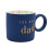 Celebrations Best Dad Mug Blue with Gold Number and Round Handle 2