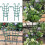2Pcs Reusable Garden Trellis for Climbing Plants 1