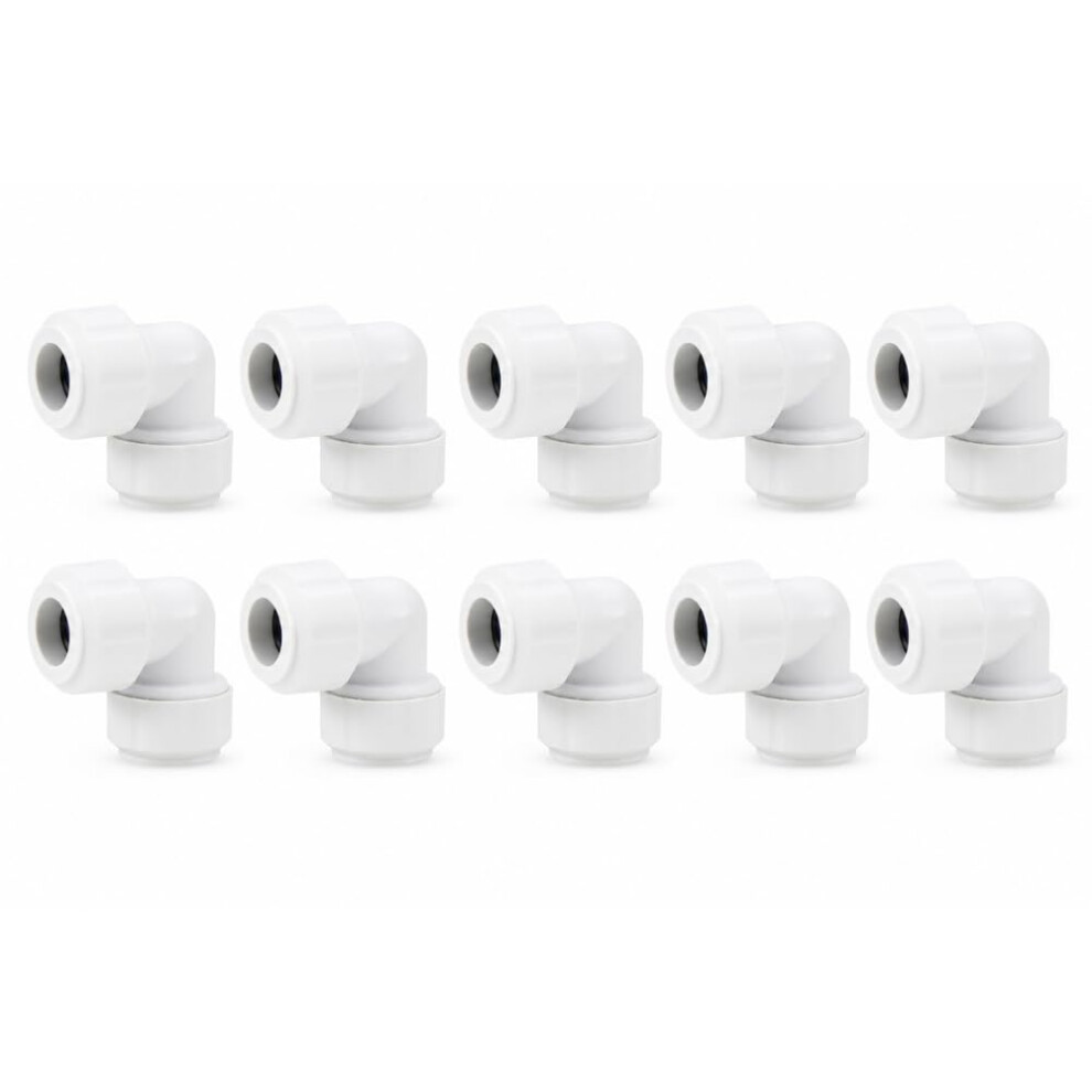 LavaPlumb 15mm Pushfit Elbow White - 10 Pack - Image 4