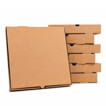 FR Enterprises Pizza Boxes — Lightweight Food Boxes— Plain Pizza Style Postal Bo