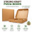 FR Enterprises Pizza Boxes — Lightweight Food Boxes— Plain Pizza Style Postal Bo 3
