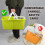 Mop and Buckets Sets with 4 Extra Microfibre Heads – 360 Rotating Spin Mop with 6