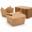 Signature Packaging Kraft Food Takeaway Box Disposable Container Rectangular, Re 1