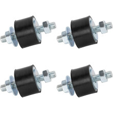 Wostore 4 PCS Rubber Bobbin Mounts M8-40x30 Anti-Vibration Isolator Mounts Air C