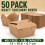 Signature Packaging Kraft Food Takeaway Box Disposable Container Rectangular, Re 2