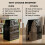 Inkspire 6 Pack Stretch Shrink Wrap Roll 400mm x 250m – Black Pallet Wrap, Tear- 8
