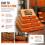 FR Enterprises - 12 inch Printed Cardboard Pizza Boxes - Lightweight Disposable 6