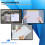 GP Globe Packaging 50 x C4 A4 White Window Self Seal Paper Envelopes (Size: 324x 7
