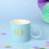 Celebrations 40th Birthday Mug Blue with Gold Number and Round Handle 5