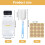 4 Pcs Mini Refrigerator Bottles, 9.5oz/280ml Mini Fridge Bottles, Small Milk Bot 2