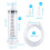 2 Pack 150ml Large Syringe with 100cm Tube, Plastic Syringes without Needle, for 2