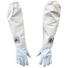 AGS Goatskin Beekeeper Gloves - Bee Keeping Protection (Medium)