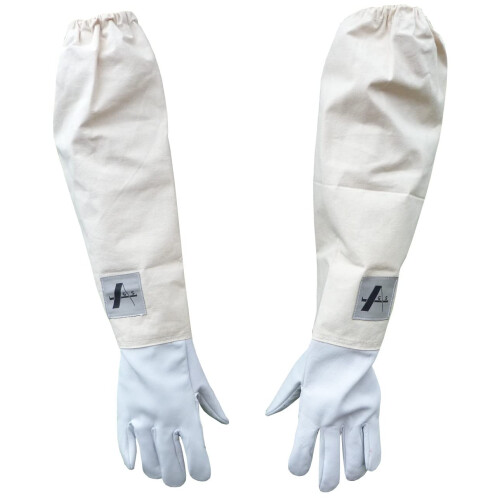 AGS Goatskin Beekeeper Gloves - Bee Keeping Protection (Medium)