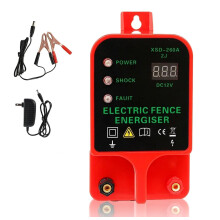 Electric Fence Energiser 3.5 Joules 6.2 Miles,Input 12V Output 8 KV or 12KV Mult
