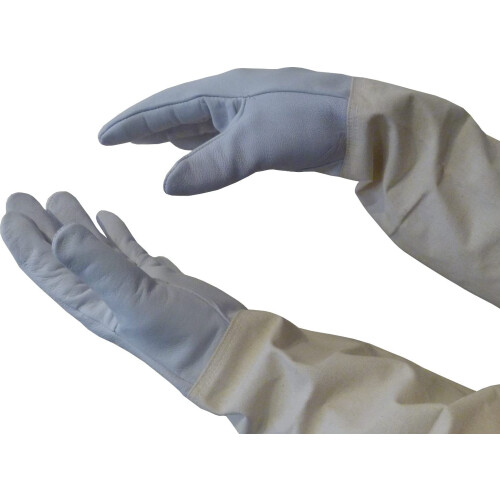 AGS Goatskin Beekeeper Gloves - Bee Keeping Protection (Medium) 1