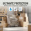 Inkspire 6 Rolls Stretch Shrink Wrap Roll 400mm x 250m – Strong Clear Pallet Wra 5