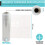 Triplast 500mm Heavy Duty Clear Pallet Stretch Wrap - Extra Long Roll, Standard 2