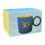 Celebrations 30th Birthday Mug Blue with Gold Number and Round Handle 6