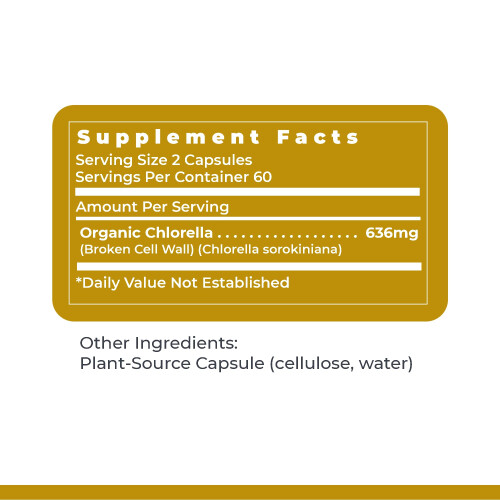 Premier Research Labs Premier Research Labs Medi Chlorella-FX 120 Veg Capsules 1