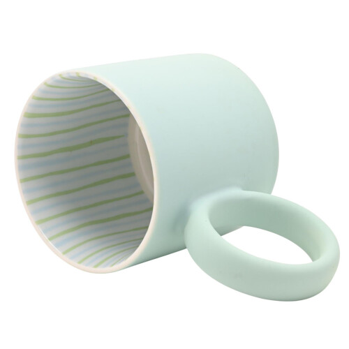 Celebrations 21st Birthday Mug Blue with Gold Number and Round Handle 2