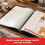 Deflecto Deluxe Range Menu Holder, Wipe Clean Menu Display for Restaurants, Café 7