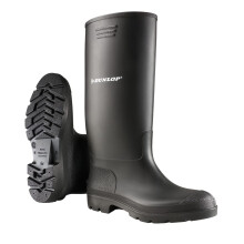 Dunlop Pricemastor PVC Welly / Mens Boots (9 UK) (Black)