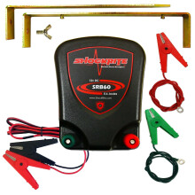 ShockRite Electric Fence Energiser SRB60 0.6 Joule 12 Volt, Earth Stake & Cables